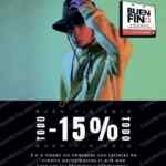 Bershka Buen Fin 2019: 15% de descuento en toda la tienda + 6 MSI