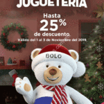Promoción Liverpool Juguetería hasta 25% de descuento del 1 al 3 de noviembre