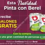 Promoción Pinta con Berel Navidad 2019: Pintura GRATIS esta navidad