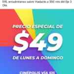 En Cinépolis Vía 515 boletos a $49 de lunes a domingo por inauguración