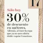 Promoción H&M 12 Días de Navidad 17 de diciembre: 30% de descuento adicional en todos los suéteres