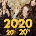 Promoción Julio Año Nuevo 2020: 20% de descuento + 20% adicional en compras de $8,000 o más
