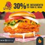 Promoción Didi Food Las Alitas: 30% de descuento en todo el menú durante diciembre