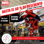 Venta especial de comics en la Central de Abastos: Hasta 60% de descuento en libros y comics de Marvel y DC