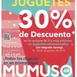 En Mumuso 30% de descuento adicional al comprar 2 juguetes con etiqueta naranja