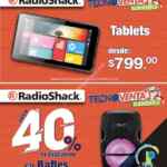 Ofertas Tecno Venta RadioShack del 6 al 8 de diciembre