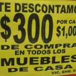 En Soriana $300 de descuento por cada $1,000 de compra en el departamento de muebles