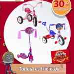 En Soriana Mercado y Express 30% de descuento en todos los triciclos