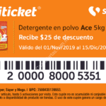Nuevos Cupones Soriticket Diciembre 2019