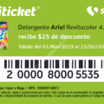 Nuevos Cupones Soriticket Diciembre 2019