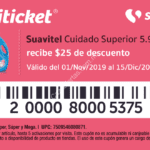 Nuevos Cupones Soriticket Diciembre 2019