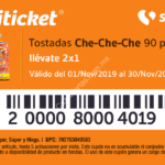 Nuevos Cupones Soriticket Diciembre 2019