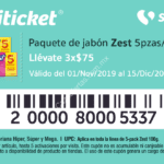 Nuevos Cupones Soriticket Diciembre 2019