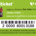 Nuevos Cupones Soriticket Diciembre 2019