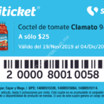 Nuevos Cupones Soriticket Diciembre 2019