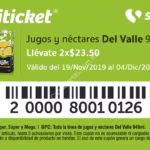 Nuevos Cupones Soriticket Diciembre 2019