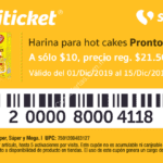 Nuevos Cupones Soriticket Diciembre 2019