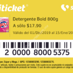 Nuevos Cupones Soriticket Diciembre 2019