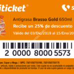 Nuevos Cupones Soriticket Diciembre 2019