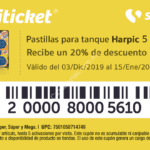 Nuevos Cupones Soriticket Diciembre 2019