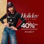 Holiday Sale Studio F: hasta 40% de descuento este 11 y 12 de diciembre