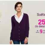 Promoción Suburbia: Segundo a mitad de precio en toda la ropa invernal