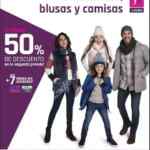 En Suburbia segundo a mitad de precio en chalecos, blusas y camisas hoy 11 de diciembre