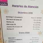 Horarios Suburbia en Navidad 2019 y Año Nuevo 2020