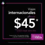 Promoción Volaris 10 y 11 de diciembre: vuelos nacionales desde $299 pesos e internacionales desde $45 dólares