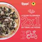 En California Pizza Kitchen 2x1 en todas las pizzas en pedidos por Rappi