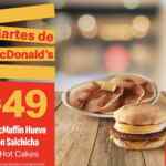 Cupones Martes de McDonalds 24 de diciembre de 2019