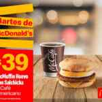 Cupones Martes de McDonalds 10 de diciembre 2019