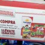 En Oxxo leche Nutralat Gratis en la compra de un cereal Nestlé o chocolate Nesquik