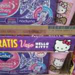 Promoción Saba de vaso de Hello Kitty Gratis en empaques marcados