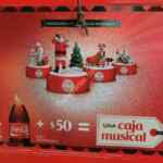 Promoción Coca-Cola Cajas Musicales Navidad 2019: Compra una coca retornable + $50 y llévate una caja