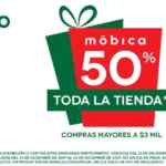 Promoción Navideña Móbica: 50% de descuento en toda la tienda hasta el 24 de diciembre