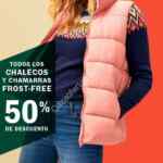 Promoción Old Navy: 50% de descuento en chamarras y chalecos frost free