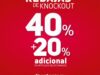 Rebajas de knockout Dportenis: 40% de descuento + 20% adicional