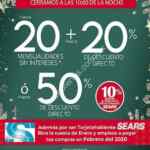 Sears Venta Nocturna 6 y 7 de diciembre 2019: Hasta 50% de descuento