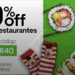Código Uber Eats de 40% de descuento en restaurantes seleccionados