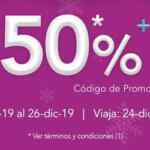 Promoción de Navidad Volaris de hasta 50% de descuento + 10% adicional en vuelos nacionales e internacionales