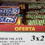 En 7-Eleven 3x2 en chocolates Snickers, M&Ms, Milky Way y Twist