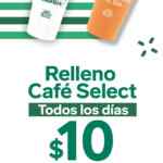 En 7-Eleven relleno de Café Select a $10 todos los días