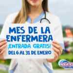 Promoción Aquatico Inbursa mes de la enfermera: Entrada gratis a las enfermeras durante enero