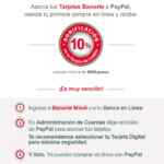 Promoción Banorte PayPal de 10% de bonificación en tu primera compra en línea