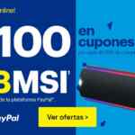Promoción Best Buy PayPal de $100 en cupones por cada $1,000 de compra + 18 MSI