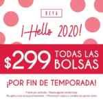 Ofertas de fin de temporada Beya: Aretes a $59 y todas las bolsas a $299
