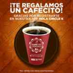 En Circle K obtén un café Gratis al descargar y registrarte en la app