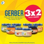 En Farmacias Farmapronto 3x2 y 4x3 en papillas Gerber