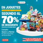 Promoción HEB Día de Reyes: 70% de descuento en segundo juguete